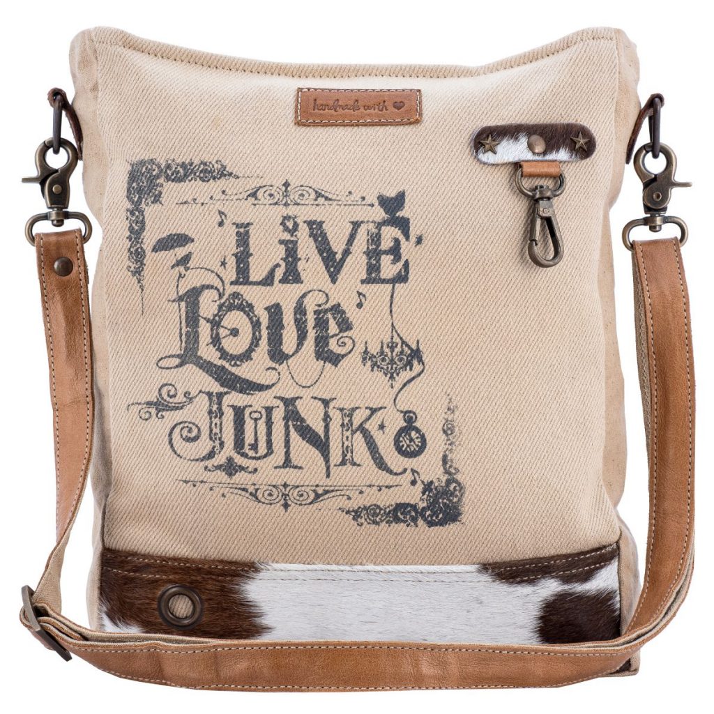 Buy Live Love Junk Shoulder Bag Online in USA-Sixtease Bags