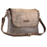 Eqeuliene Leather And Hair On Bag - Image 2