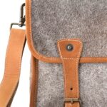 Bedazzled Leather And Hair On Bag - Image 5