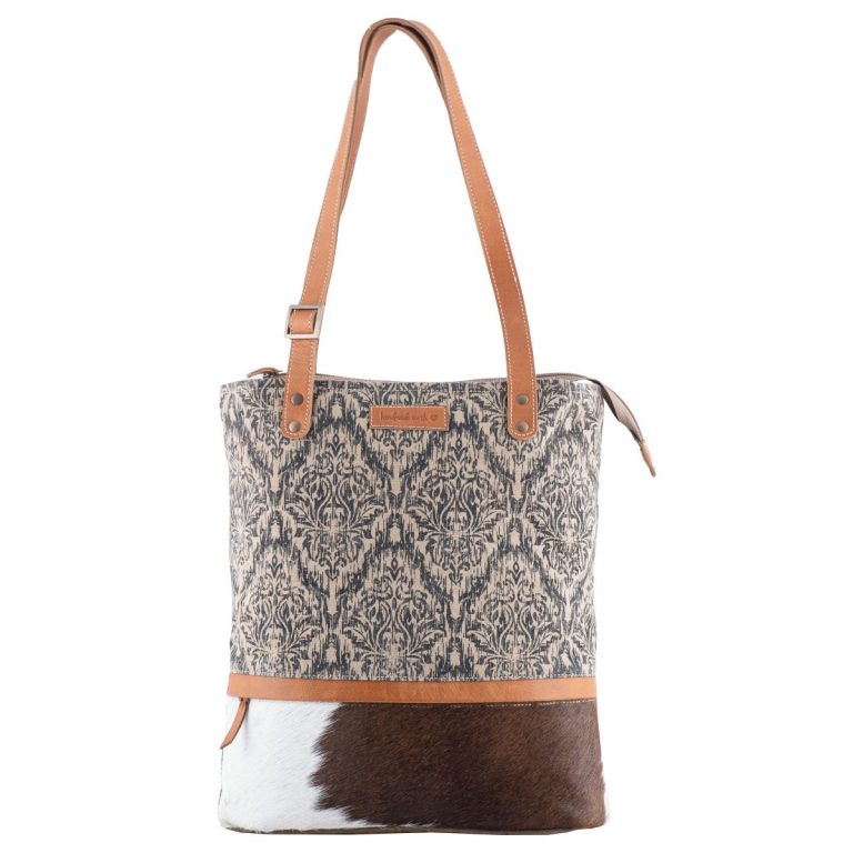 Buy Happy Hand Tote Bag Online- Vintage Tote Bags-Sixtease Bags