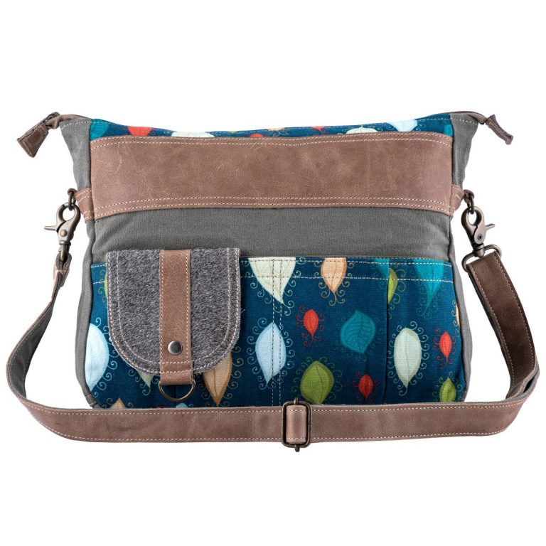 Chromatic Shoulder Bag Online-Vintage Canvas & Leather Shoulder Bags