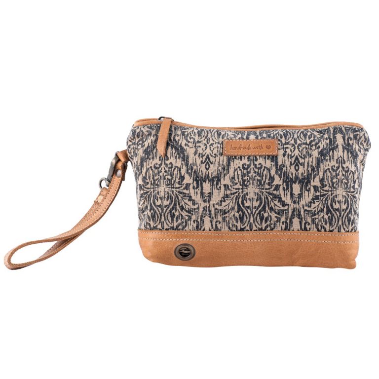 Buy Elprine Pouch Online-Upcycled canvas Bags-Sixtease Bags