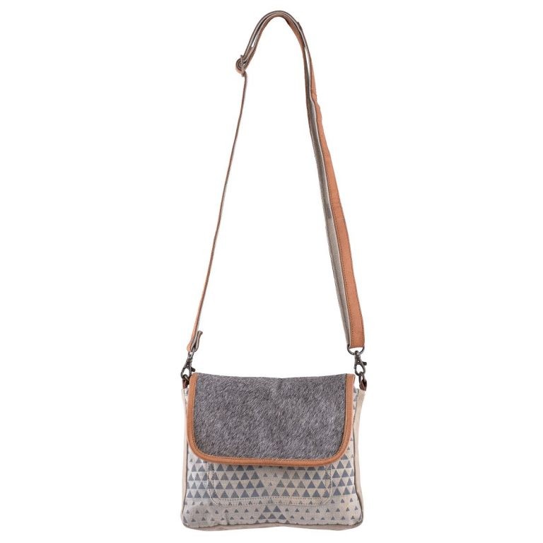 Buy Triangular Fusion Small CrossBody Bag Online in USA - Sixtease Bags