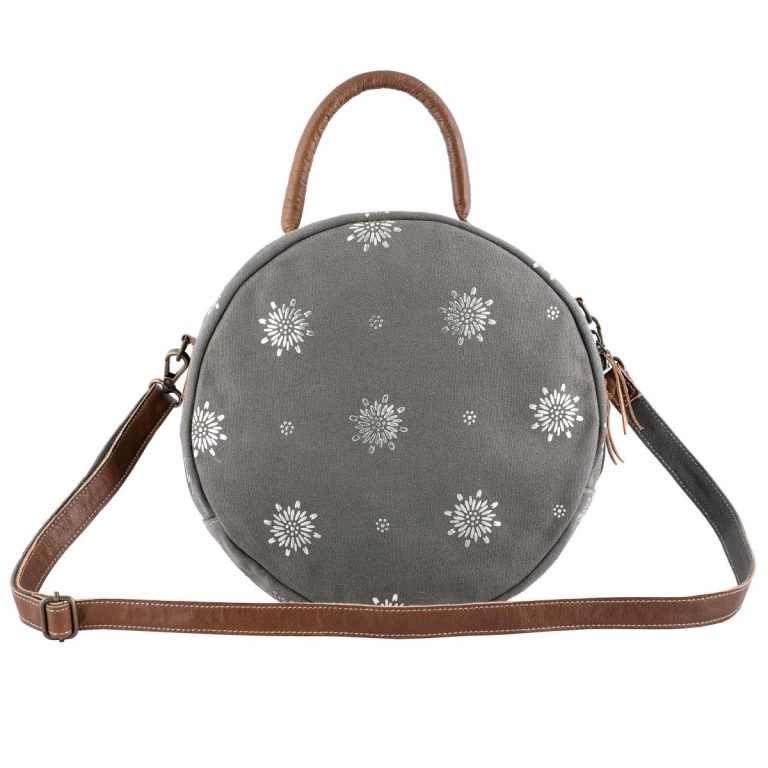 Buy Flower Foil Shoulder Bag- Best Canvas Shoulder Bags with handle-Sixtease Bags