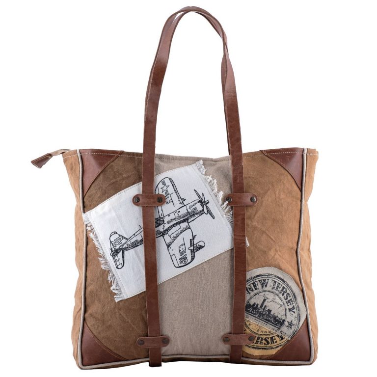 Buy Msd Tote Bag Online-Best Upcycled Canvas bags-Sixtease Bags