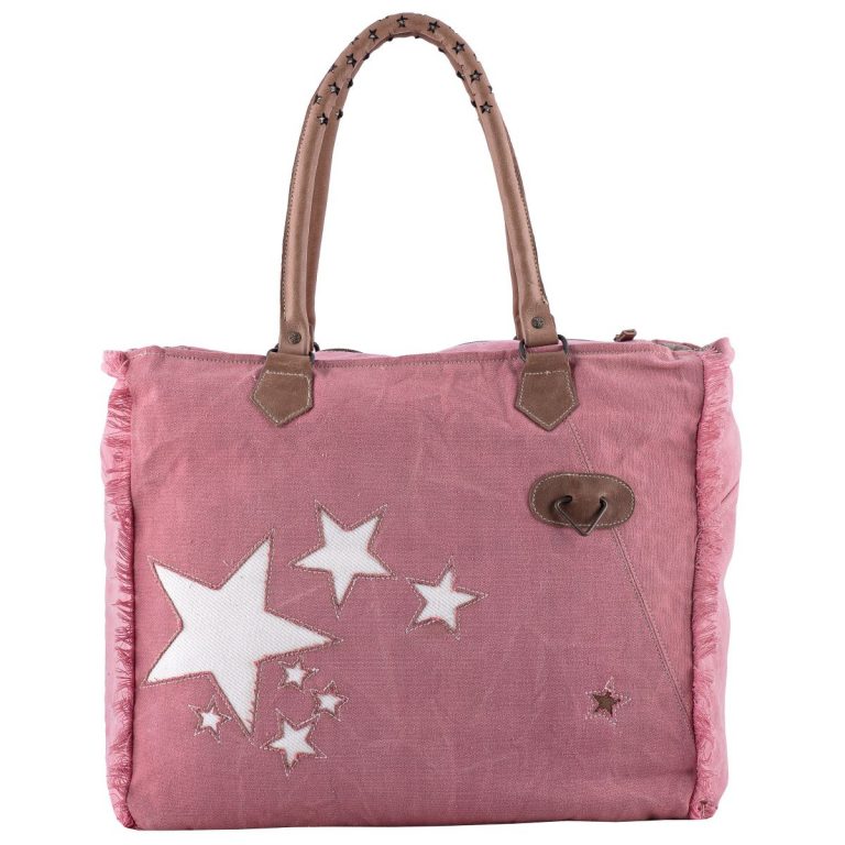 Buy Pink Sparsh Weekender Bag-Best for Traveling-Sixtease Bags