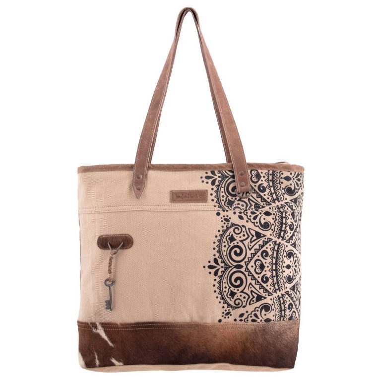 Buy Emblem Tote Bag at Wholesale Price-Vintage Tote Bag-Sixtease Bags