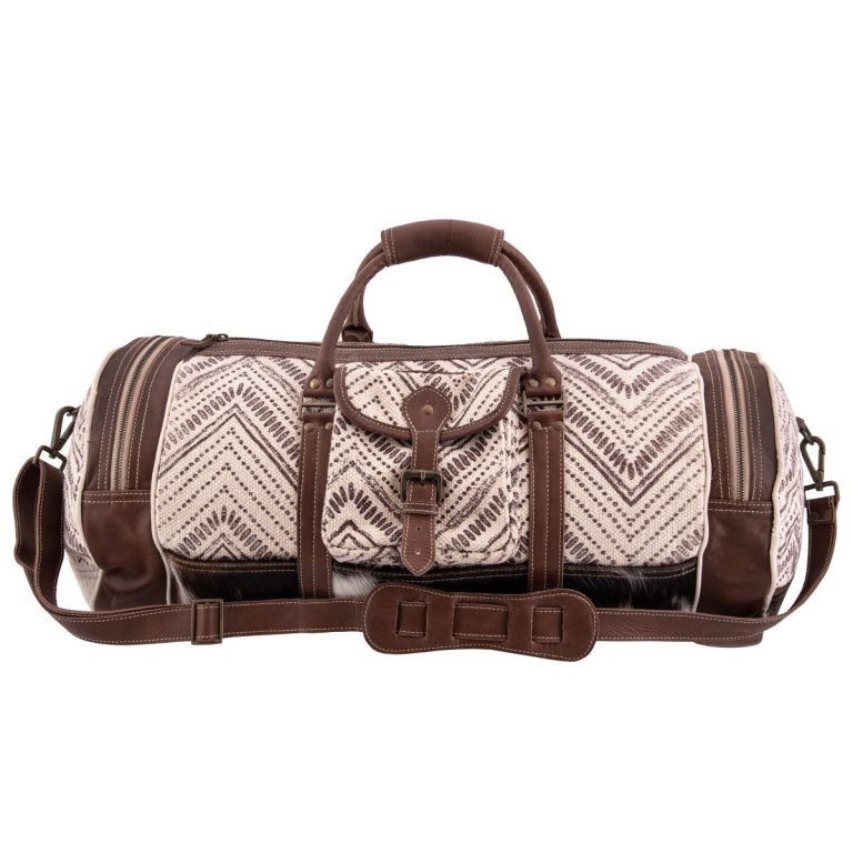 Buy Fernweh Duffle Bag Online - Upcycled Canvas Bag - Sixtease Bags
