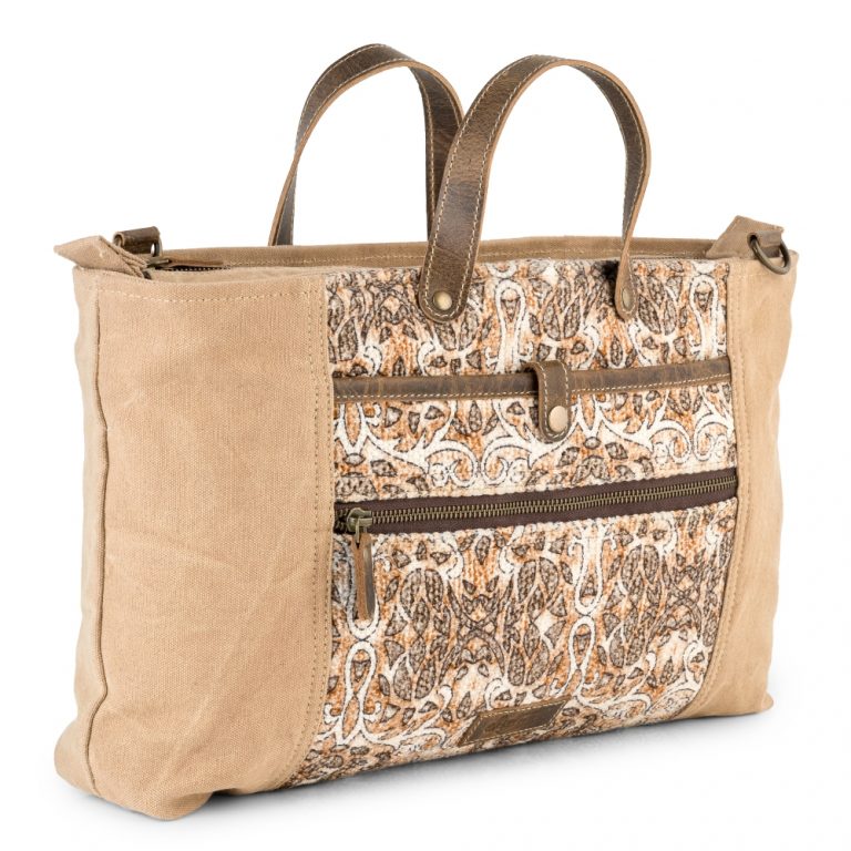 Amber - Wholesale Messenger Bags Online- Upcycled Canvas Bags- Sixtease Bags