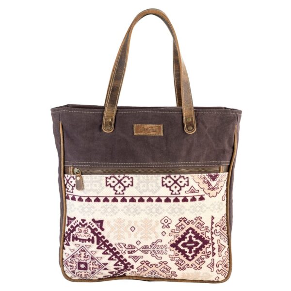 Buy Lavender Totepack Online in USA-Upcycled Canvas Bags - Sixtease Bags