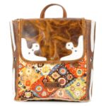 upcycled canvas bag- must-have vintagebags- backpacks- sixtease bags-Buy Orville Backpack Online in USA- High Quality Bags- Sixtease Bags