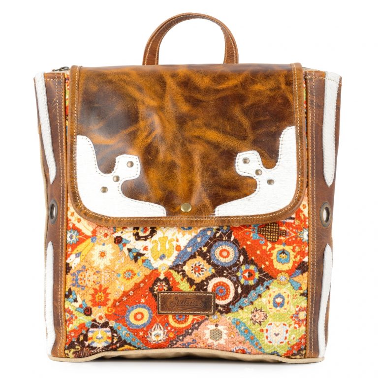 upcycled canvas bag- must-have vintagebags- backpacks- sixtease bags-Buy Orville Backpack Online in USA- High Quality Bags- Sixtease Bags