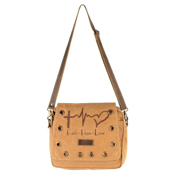 Buy Latona Crossbody Bags Online- Upcycled Canvas Bag-Sixtease Bags