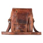 Buy Skyler Brown Leather Bag Online in USA-Shoulder Bag-Sixtease Bags
