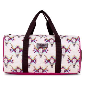 Duffle bag- Sixtease bags- upcycled canvas bag- vintage bags