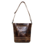 Brown leather shoulder bags- Sixtease bags